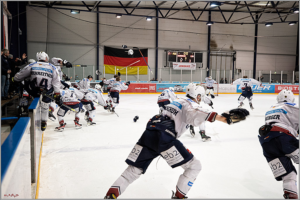 U20-DNL Meisterschaftsfinale;  Koelner Junghaie - Eisbaeren Juniors Berlin; Koeln, 27.03.2022